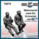 Wehrmacht crew for Universal carrier (1:16)