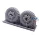 M3 halftrack, directional weightes tires (1:16)