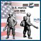 US soldier with M60 Machine Gun (1:16)