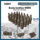 WWII soda bottles and crates