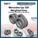 Mercedes typ 320, weighted tires