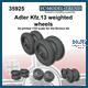 Kfz. 13 Adler weighted wheels