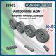 Autoblinda AB41 "Lybia" weighted wheels