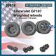 Chevrolet G7107, weighted wheels