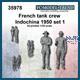 French tank crew, Indochina 1950s set 1