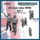 UK tank crew WWII, set 2
