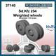 Weighted wheels for Sd.Kfz 254