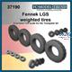 Fennek LGS weighted tires