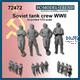 Soviet tank crew WWII (1:72)