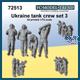 Ukraine tank crew set 3 (1:72)