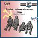 Soviet crew for Universal Carrier (1:72)