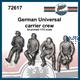 German crew for Universal Carrier (1:72)