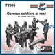 German soldiers at rest (1:72)