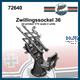 Zwillingssockel 36 (1:72)