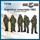 Argentina conscripts 1982 (1:72)