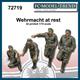 Wehrmacht at rest (1:72)