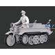 Sd.Kfz.2 Kettenkraftrad mit Fahrer
