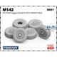 3D Printed Sagged Wheels for M142 HIMARS