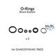 Black O-Rings for GHAD-39/GHPM 65/GHAC-98D