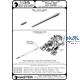 German 2cm L/65 Flak 30 gun barrel (1pcs) German 2cm L/65 Flak 30 gun barrel (1pcs)