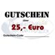Gutschein / Voucher 25 Euro