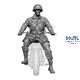 WW2 US para "Ironhorse rider" without bike 1:35