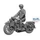 WW2 US para "American rider" including bike 1:35