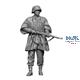 WW2 Waffen SS Soldier wearing Poncho 2 1:16