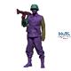 WW2 SS MG42 Gunner Normandy 1:16