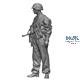 WW2 SS MP40 Gunner Normandy 1:16