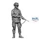 WW2 US Para Rifleman 3 "Carentan" 1:16