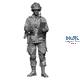 WW2 US Para Platoon Leader "Carentan" 1:35