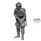 WW2 US Para Rifleman 4 "Carentan" 1:35