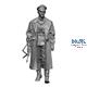 WW2 German SS Officer (Raincoat Version) 1:16