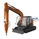 Hitachi Excavator Zaxis 135US Hydraulic Breaker