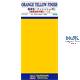 Klebefolie, Fensterfolie Orange 90 x 200 mm