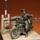 Moto Guzzi Alce 500 w/ driver