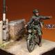 Moto Guzzi Alce 500 w/ driver