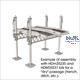 Trestles for Steel Treadways Bridge M2