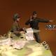 German SS tank crew