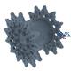 Sherman early "fancy style" drive sprocket