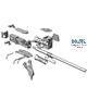 M2 Browning WW2 type with early pintle for M10 GMC