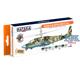 Russian AF Helicopters paint set 1 (Lacquer paint)