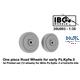 One piece road wheels for Pz.II a1/a2/a3/b