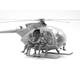 Delta Force Assault Team with MH-6J