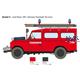 Land Rover Fire Truck  1/24