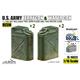 U.S. army jerrycan and water can 1:16