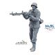 German Sd.Kfz. 250/1 Ausf.A Half Track gunner 1:16