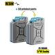 WWII German jerrycan and water can 1:16