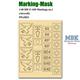 Marking Mask for 1/48 IDF F-16D Markings no.1